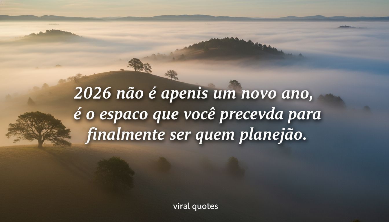 2026: o momento de ser quem planejou