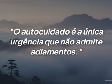 A urgência do autocuidado é a chave para o verdadeiro bem-estar