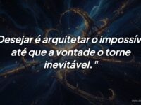 Arquitetar o Impossível: Quando a Vontade Vence o Destino