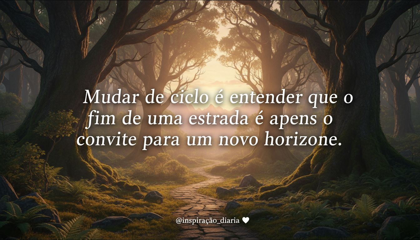 Como aceitar mudanças e abrir novos ciclos