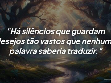 O Eco da Alma: Entendendo os Silêncios que Guardam Desejos