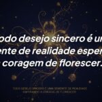 O Poder do Desejo Sincero: Cultivando a Coragem para Florescer