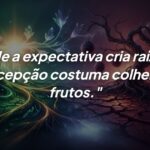 Quando a expectativa cria raízes, a liberdade desaparece