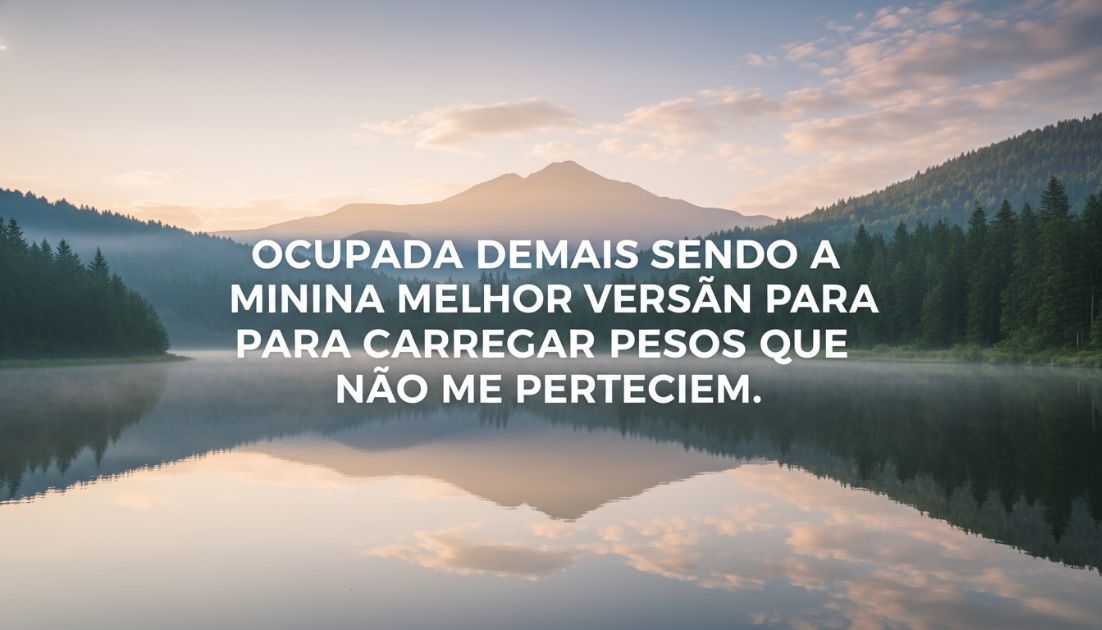 Seja sua melhor versão e solte fardos