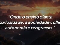 A importância da curiosidade no ensino: Colhendo Autonomia e Progresso
