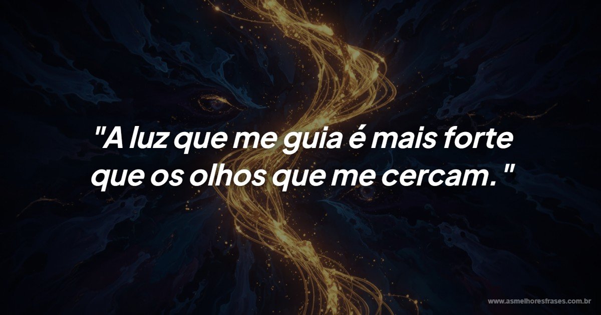 A luz que me guia