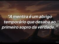 Consequências da mentira: O colapso do abrigo temporário e a força da verdade