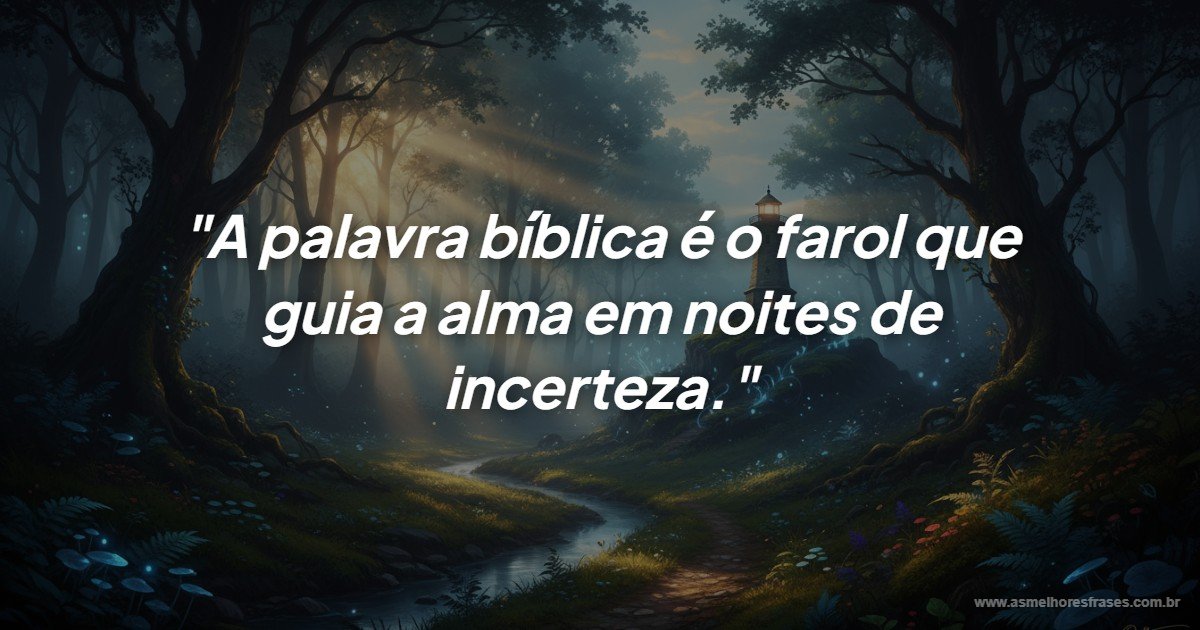 A palavra bíblica