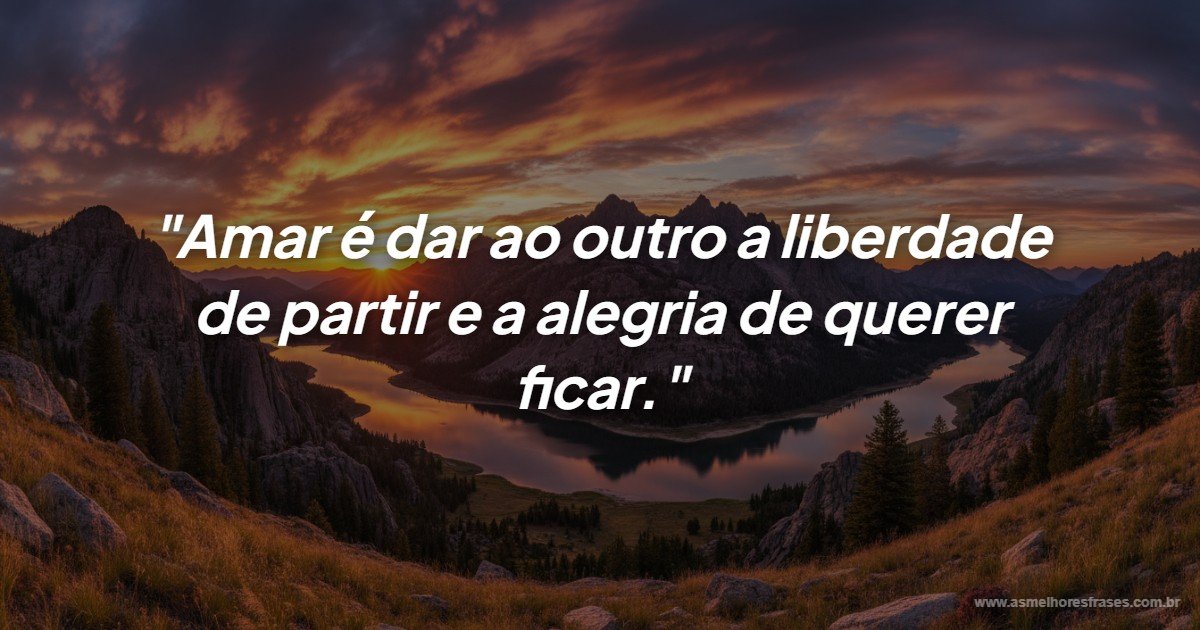 Liberdade no amor